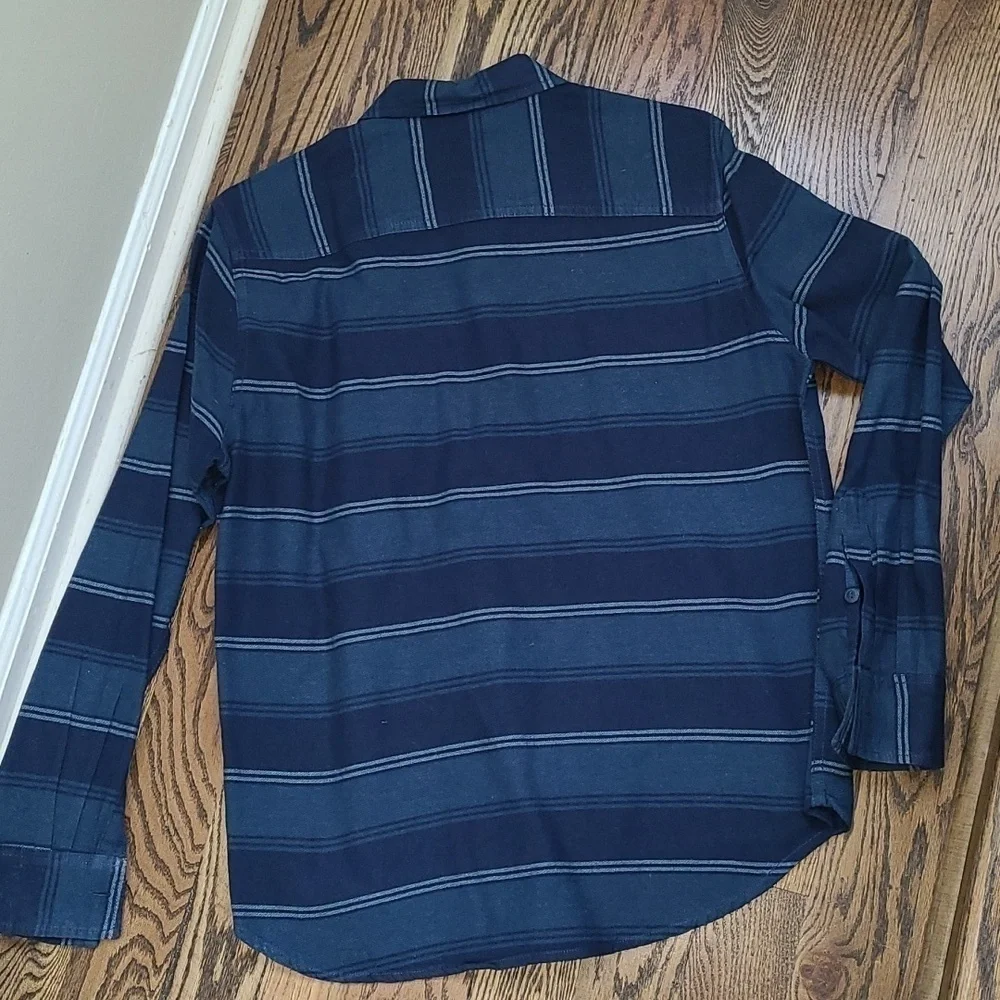 Men's Arizona Jeans plaid long sleeve shirt Size L - Picture 5 of 5